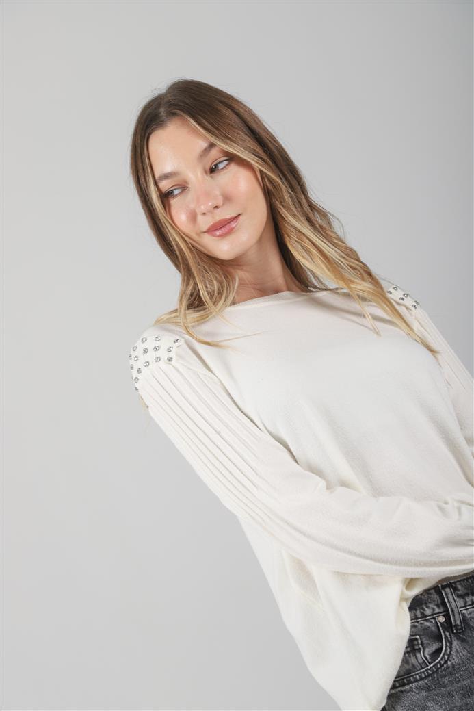 Sweater Vinah Bremer con Piedras